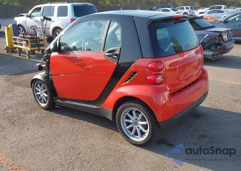 2008 Smart Fortwo Passion/Pure from USA, damaged, VIN WMEEJ31X98K109655